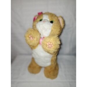 FurReal Friends Daisy Play With Me Orange Cat Plush Interactive Toy Hasbro WORKS